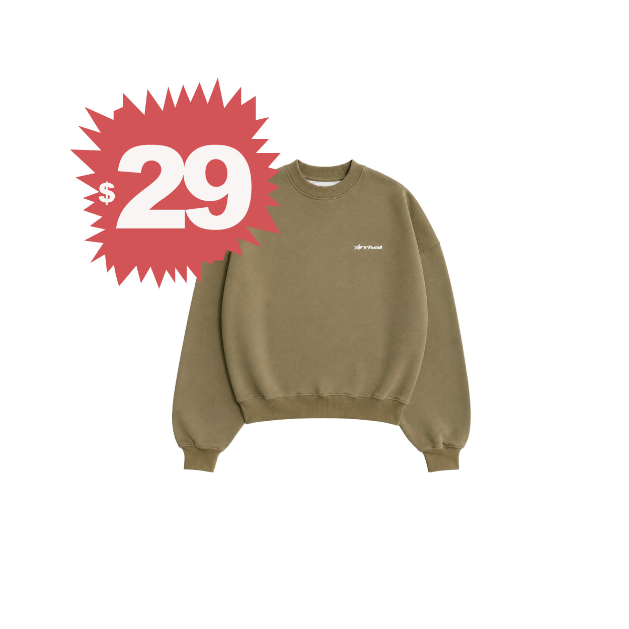 CREWNECK BÁSICO VERDE