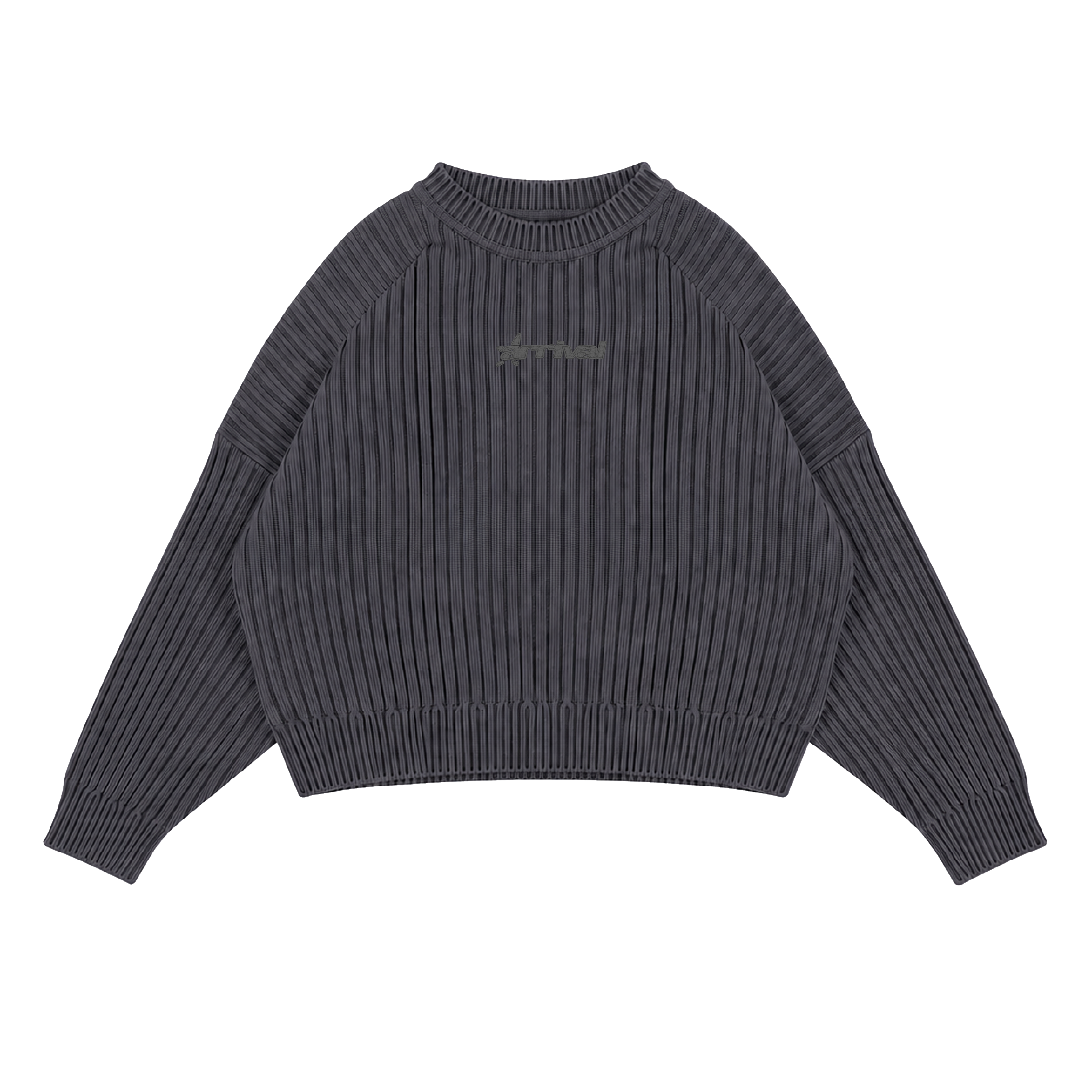 SUÉTER RIB BOXY FIT BÁSICO