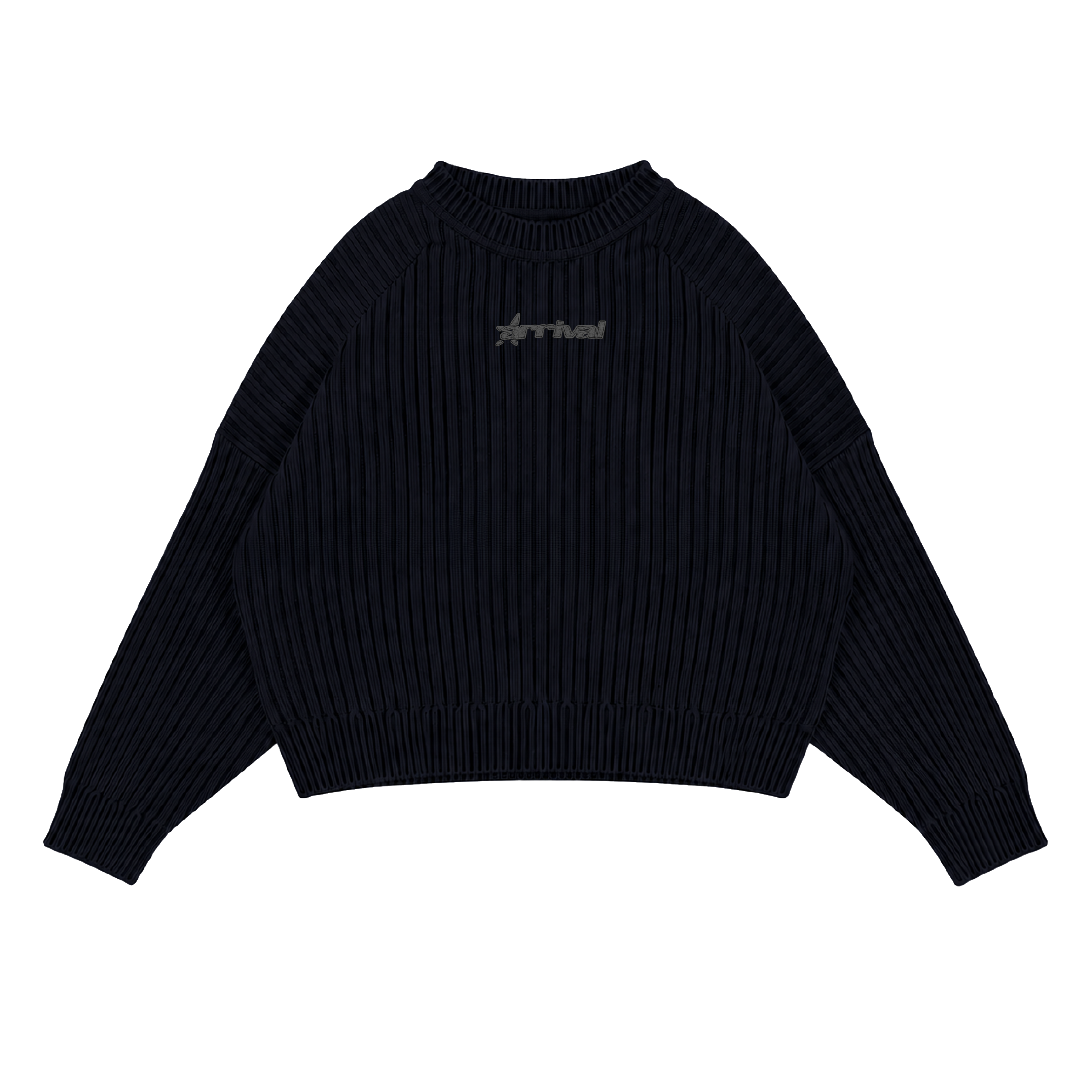 SUÉTER RIB BOXY FIT BÁSICO